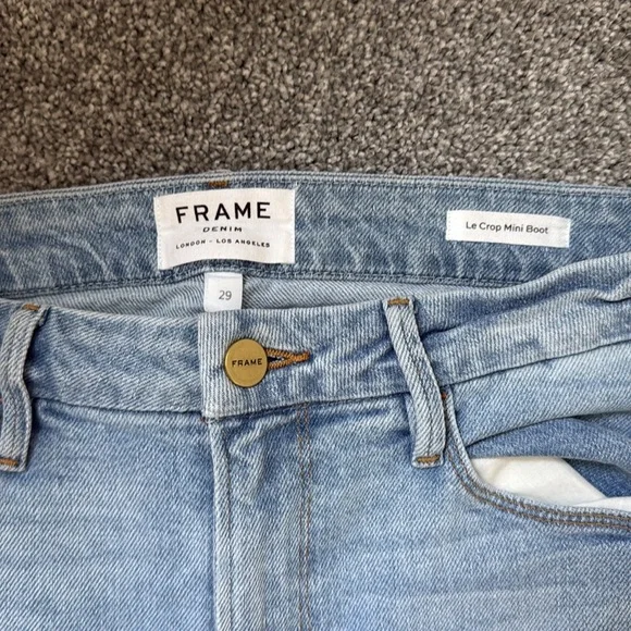 Frame Le Crop Mini Boot Jean - Picture 3 of 3